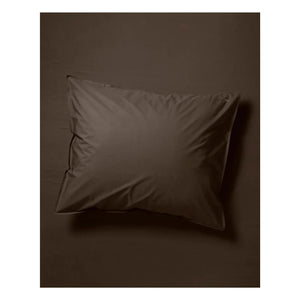 Suite 702 - Funda de almohada de percal orgánico - Café marrón | Café