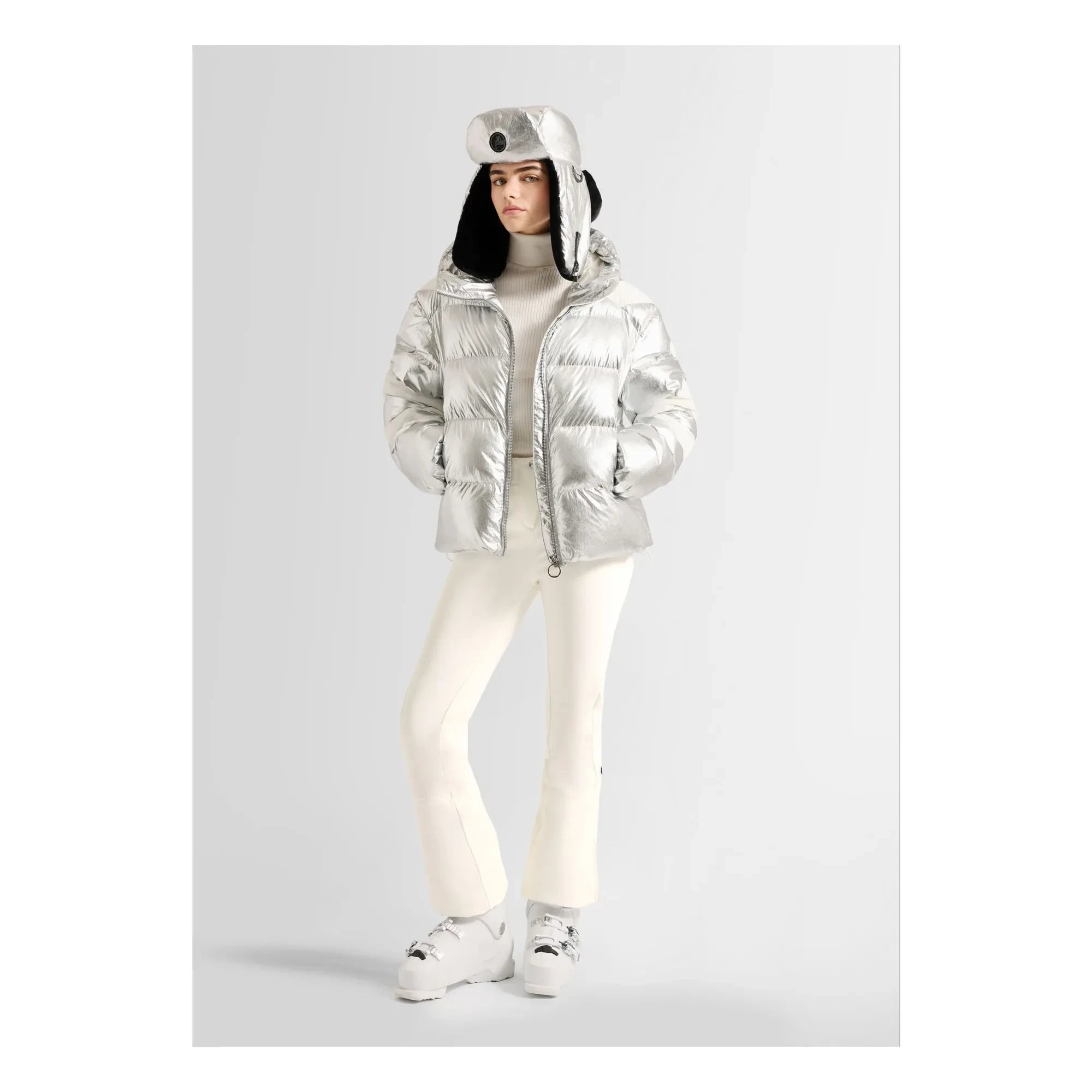 Fusalp - Chaqueta de esquí Charloy Metal | Plata