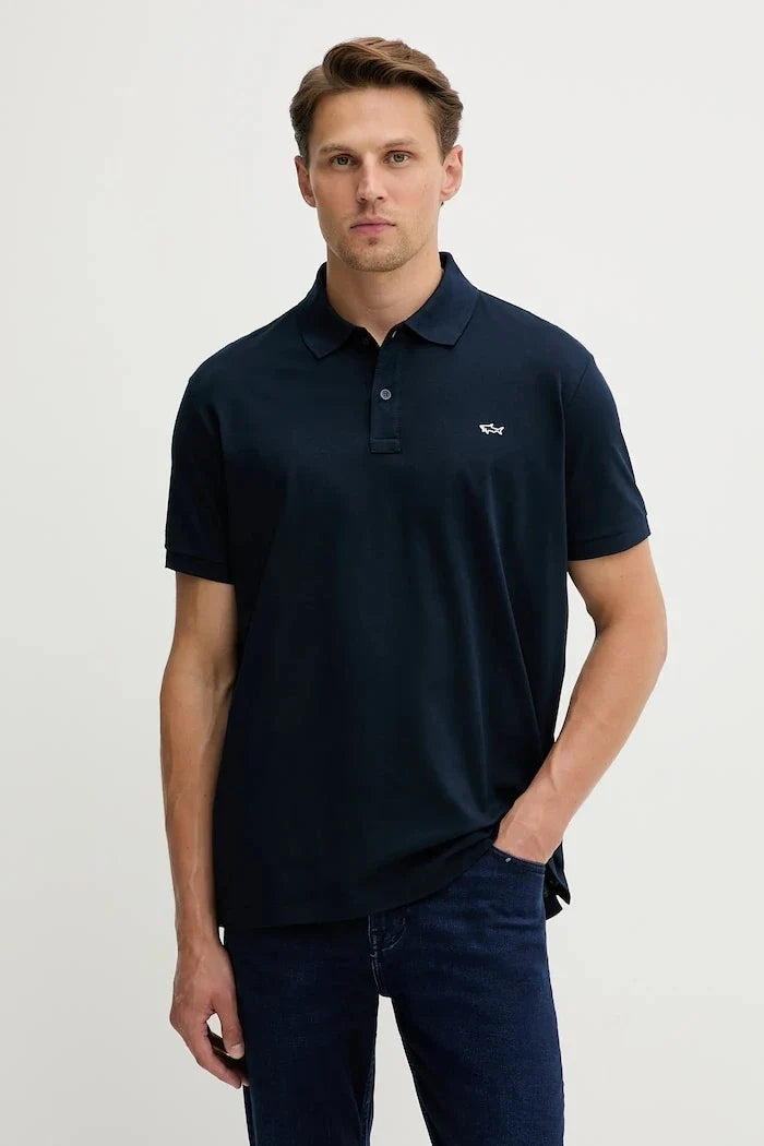 Paul&Shark Polo de algodón para hombre de punto