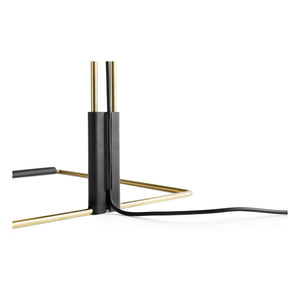 Hay - Matin Table Lamp, Inga Sempé | Verde cromado