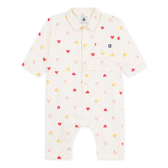 Petit Bateau - Combination Hearts | Ekru