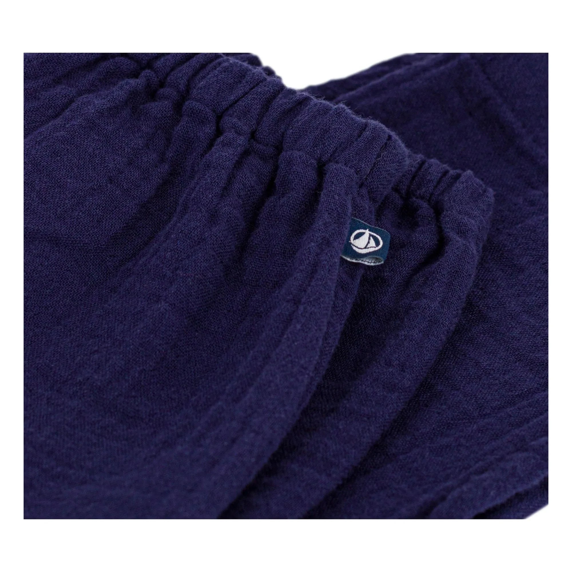Petit Bateau - Pantalón de muselina de algodón orgánico | Verde