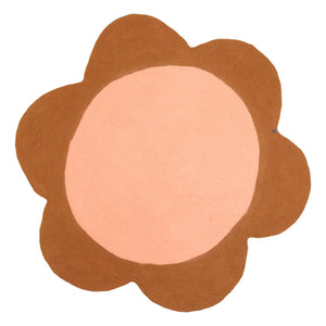 Muskhane - Rosa | Alfombra de fieltro Daisy