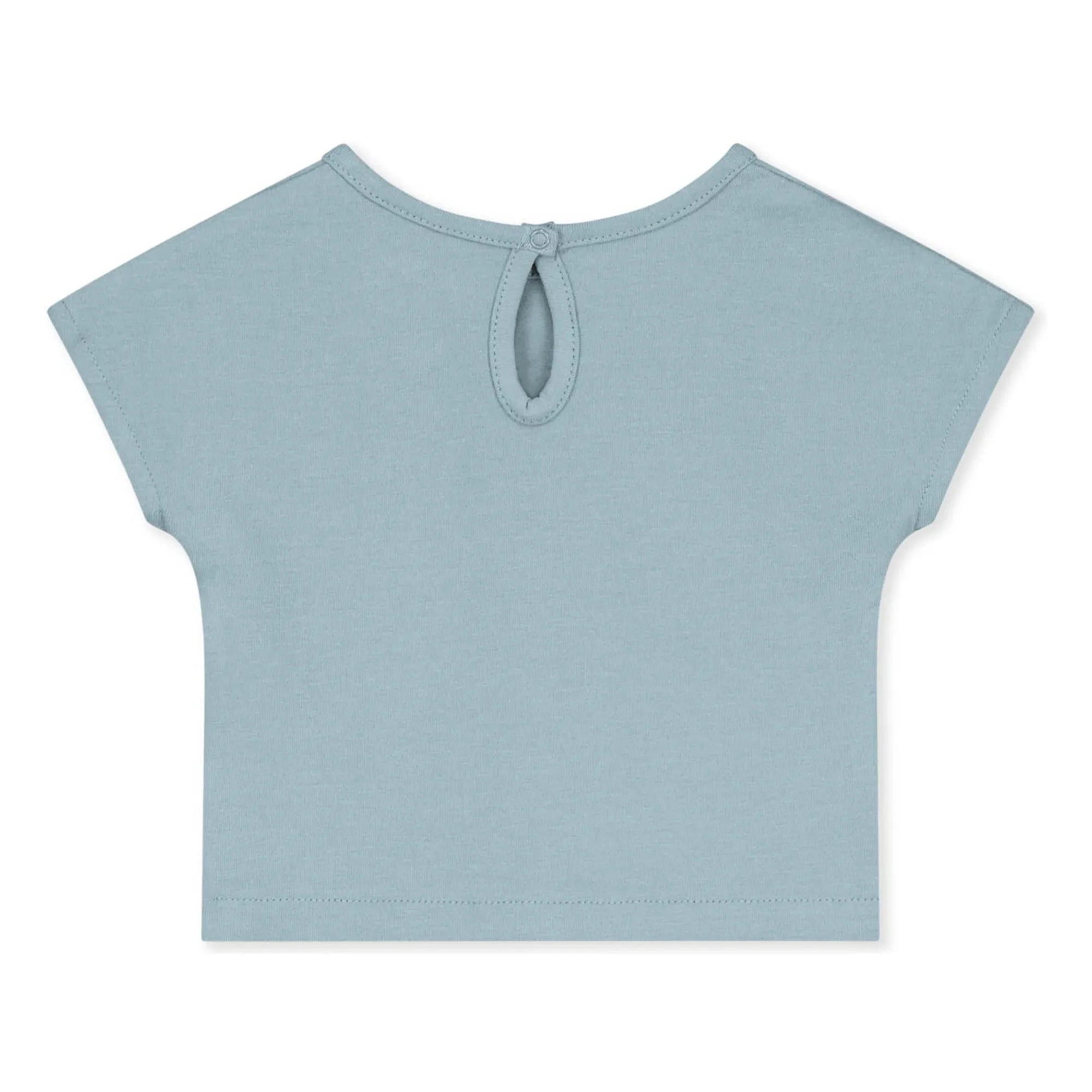 Gray Label - Camiseta de algodón orgánico | Azul claro