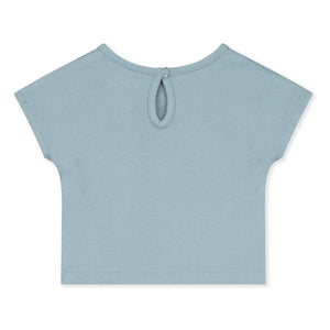 Gray Label - Camiseta de algodón orgánico | Azul claro