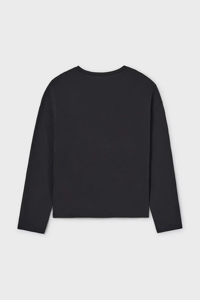 Blusa de algodón de manga larga Mayoral