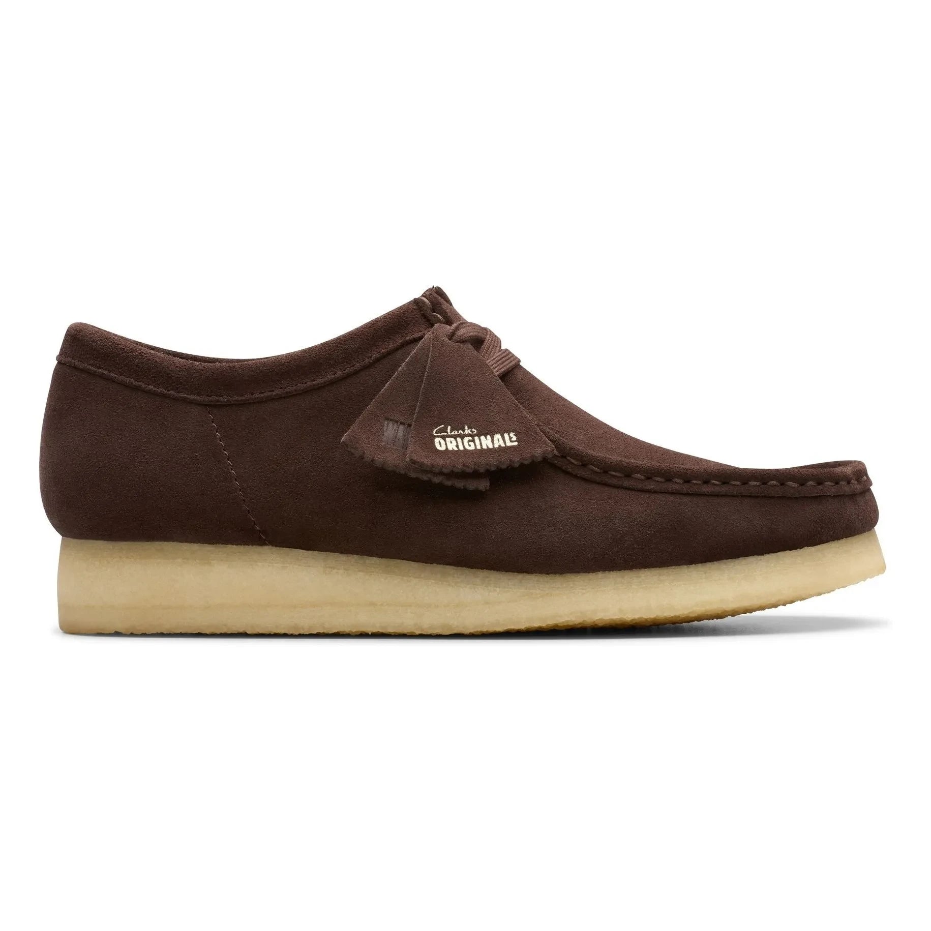 Clarks - Zapatillas Wallabee | Marrón oscuro