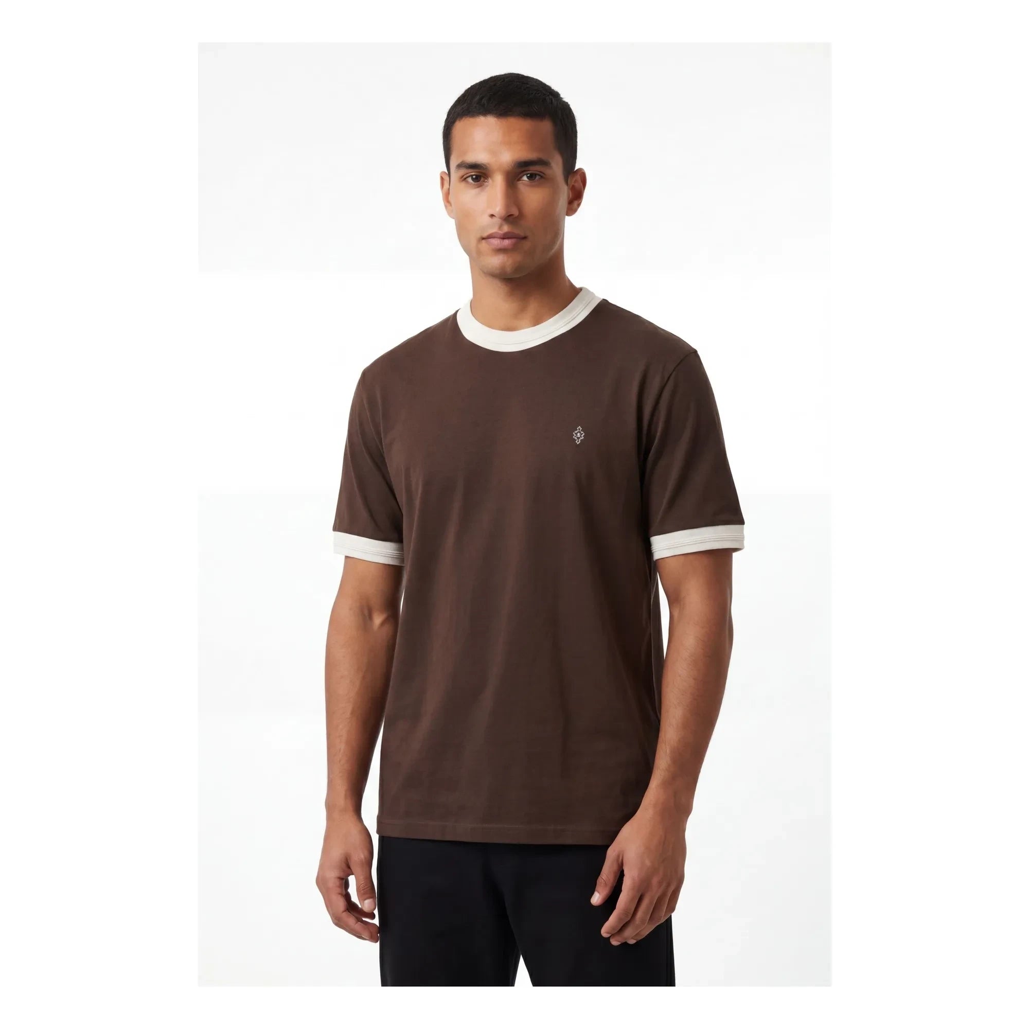 Wooden Store - Camiseta en relieve | Marrón