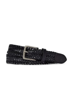 Cinturón de cuero trenzado para hombre Polo Ralph Lauren