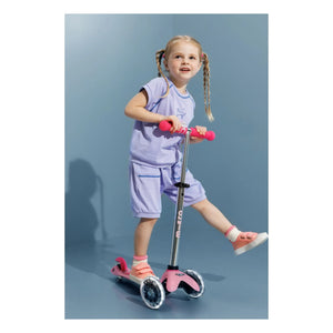 Patinete con micro - mini LED y fósforo | Rosa