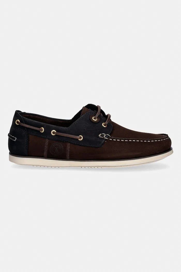 Barbour Mocasín Náutico Nubuck Hombre Wake