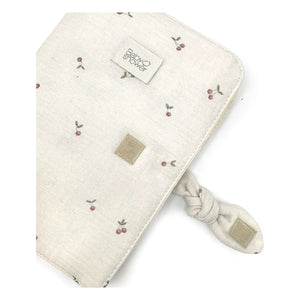 Babyshower - Funda de libro de salud cereza negra | Crudo