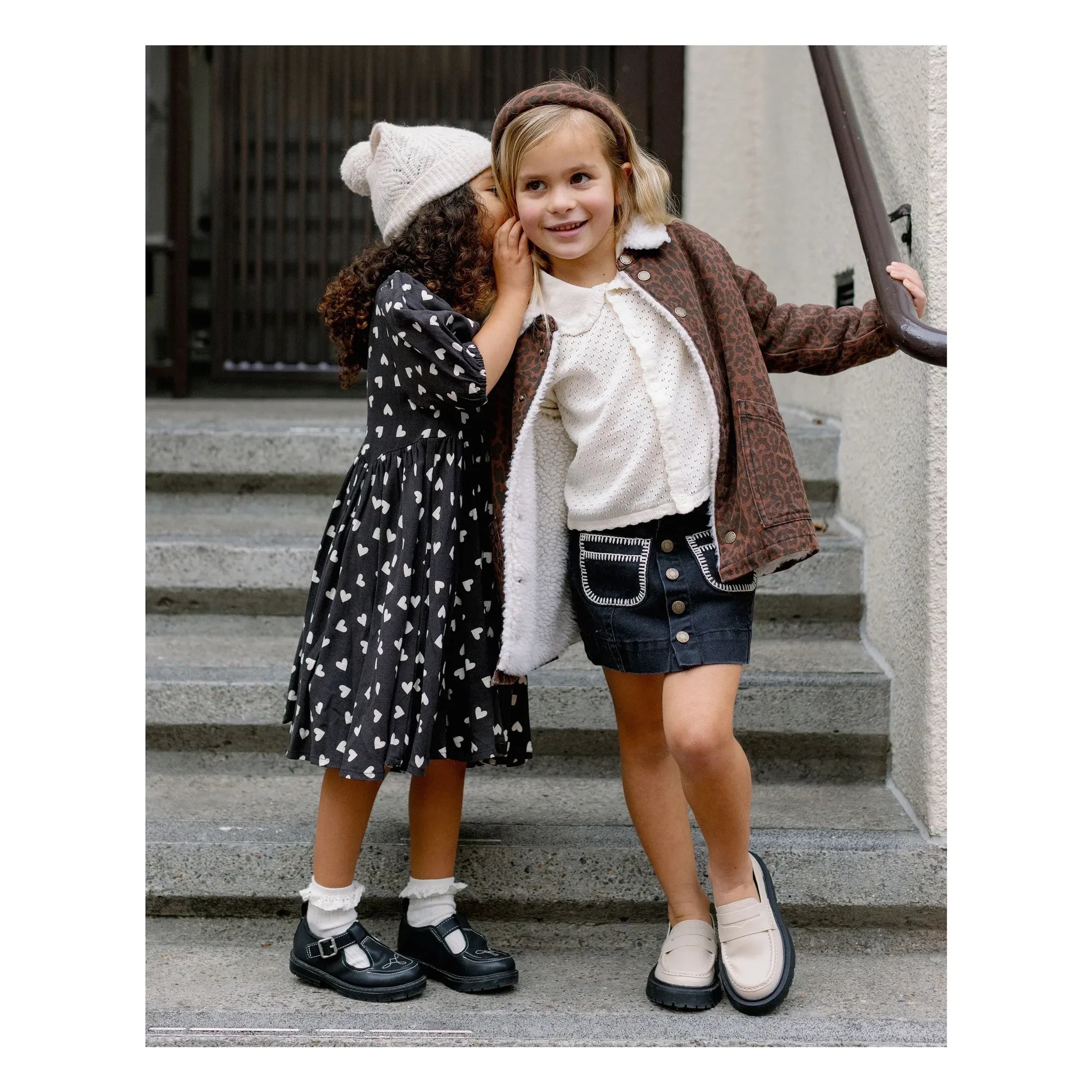 Rylee + Cru - Falda Denver | Vaquero negro