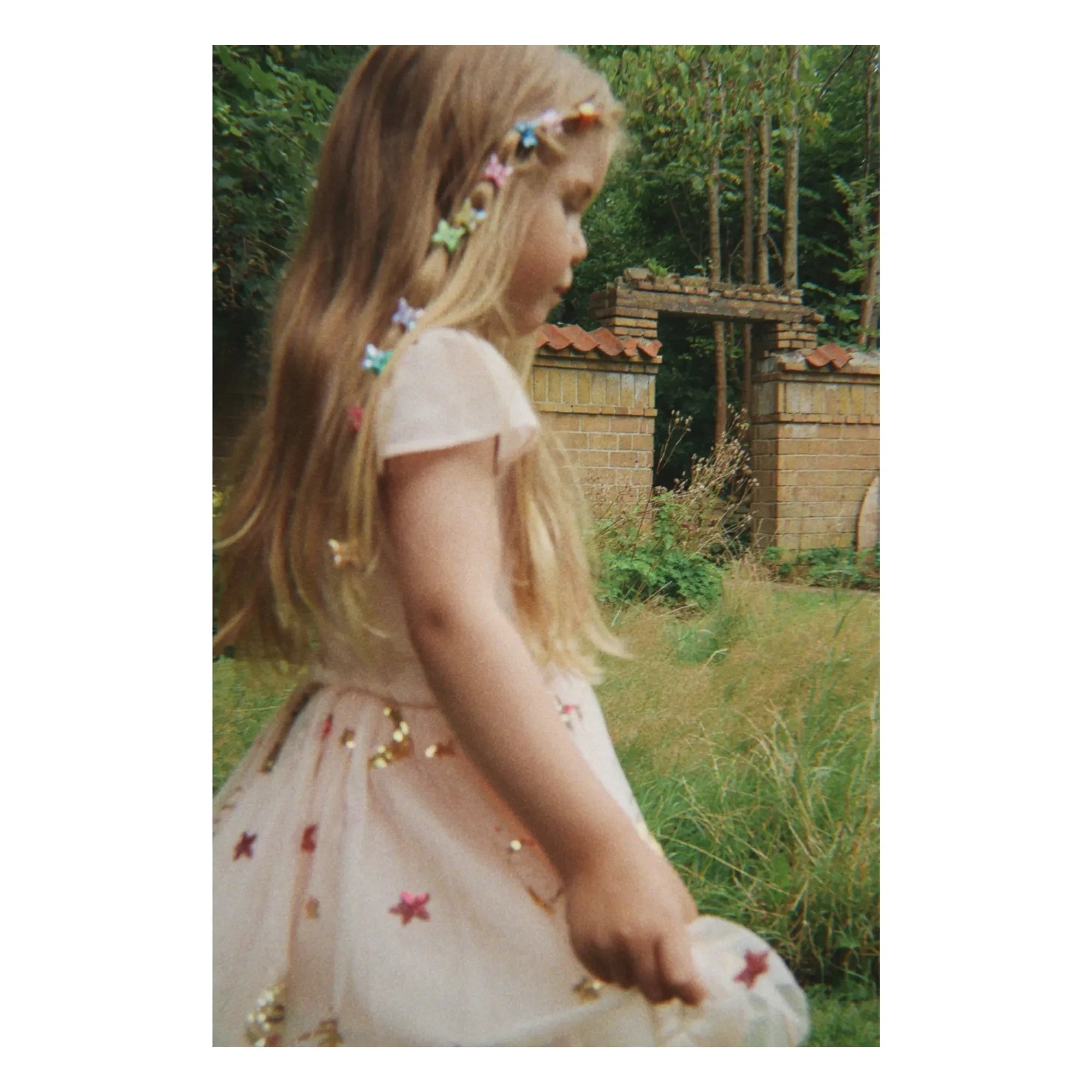 Konges Sløjd - Vestido de tul con lentejuelas Odette | Rosa claro