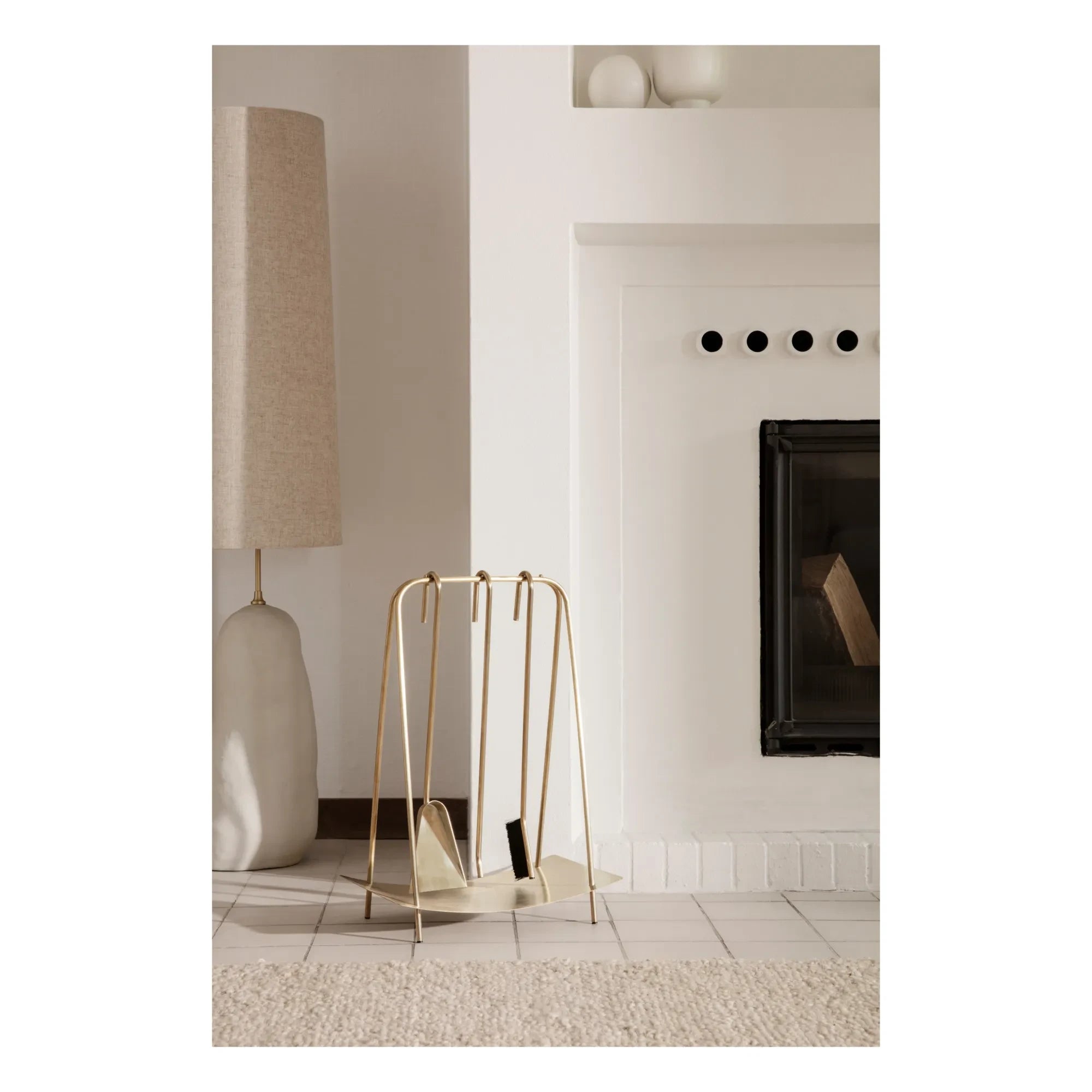 Ferm Living - Base de Lámpara Hebe | Blanco