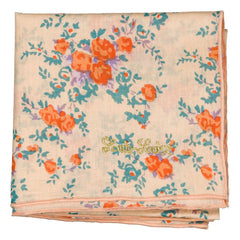 Louis Louise - Pañuelo estampado beige y rosa