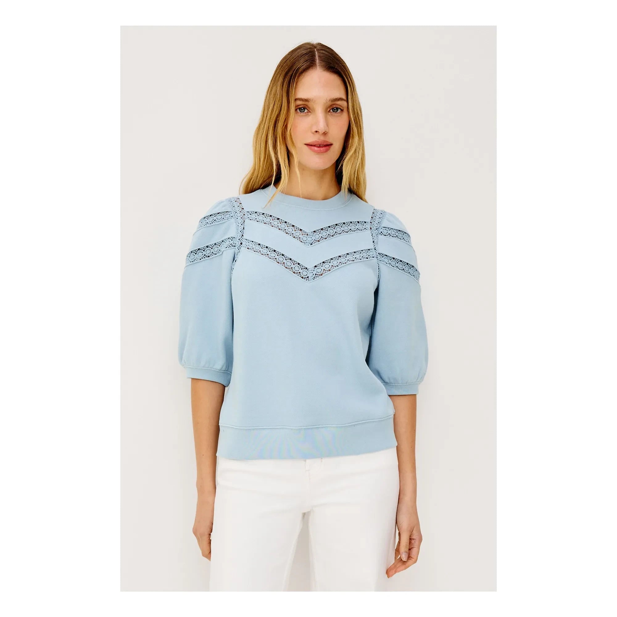 Rails - Jersey bordado Adria | Azul