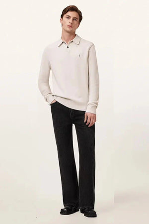 AllSaints Jersey de Viscosa para Hombre STATTEN