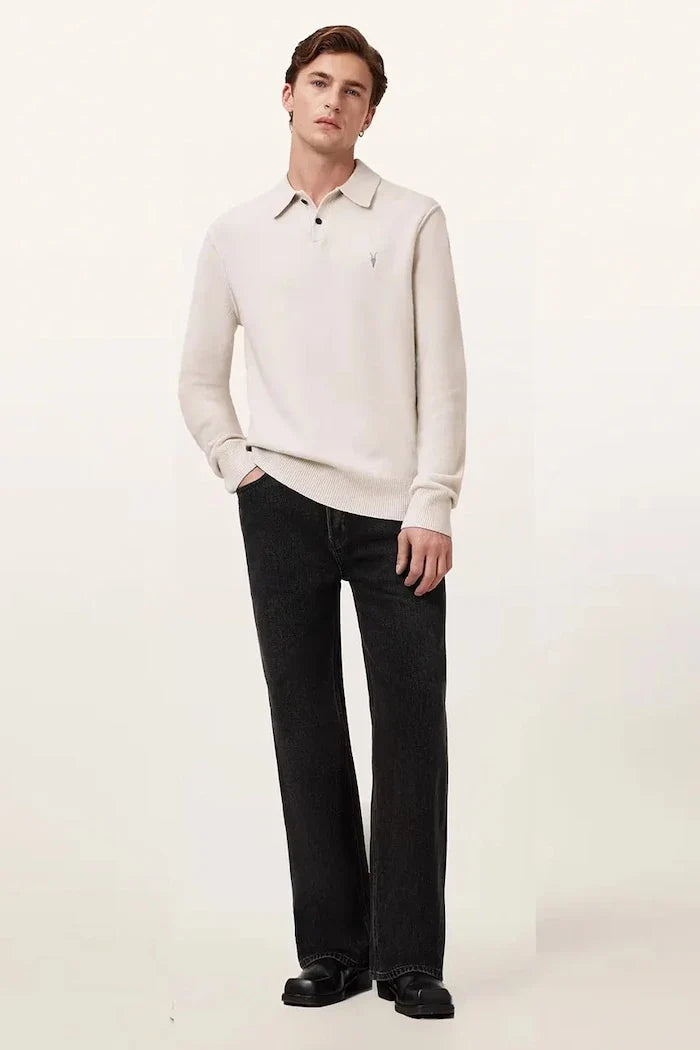 AllSaints Jersey de Viscosa para Hombre STATTEN