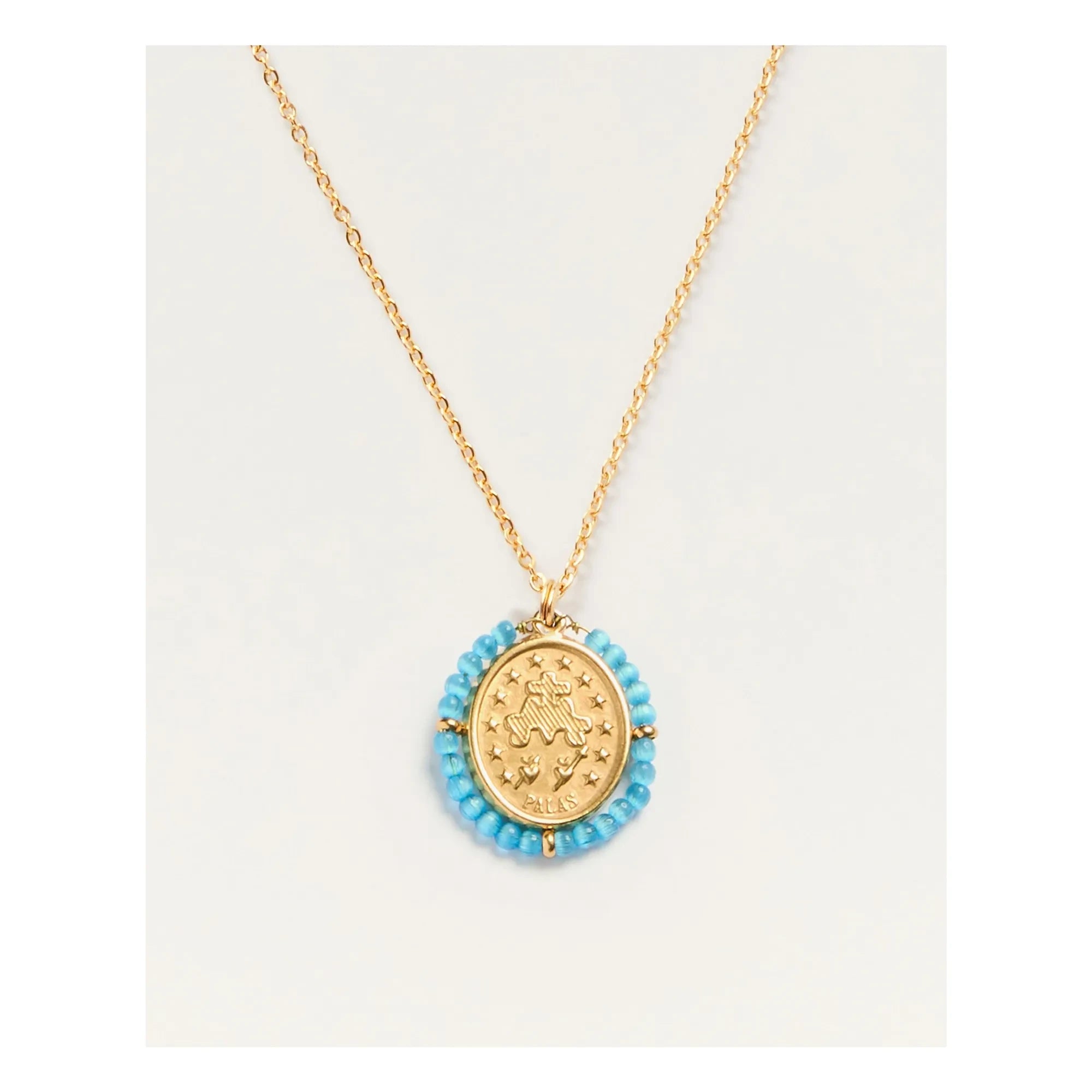 Collar Palas - Santa Maria Précieuse | Azul claro