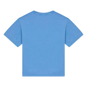 Camiseta de algodón orgánico Nils para niño de Smallable | Azul real