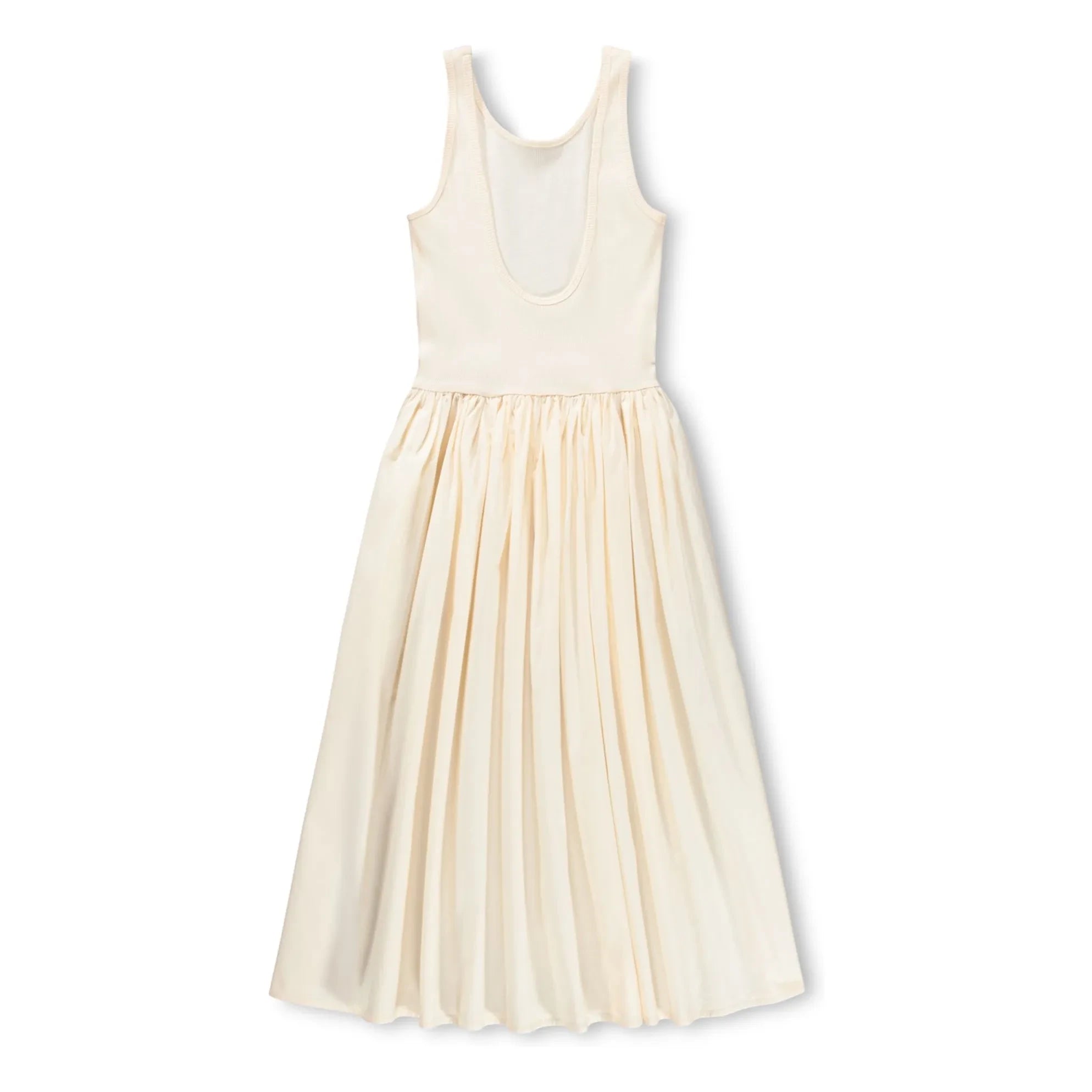 Molo - Vestido de algodón orgánico Corella | Marfil