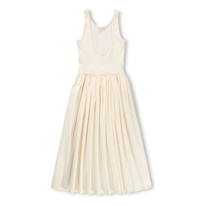 Molo - Vestido de algodón orgánico Corella | Marfil