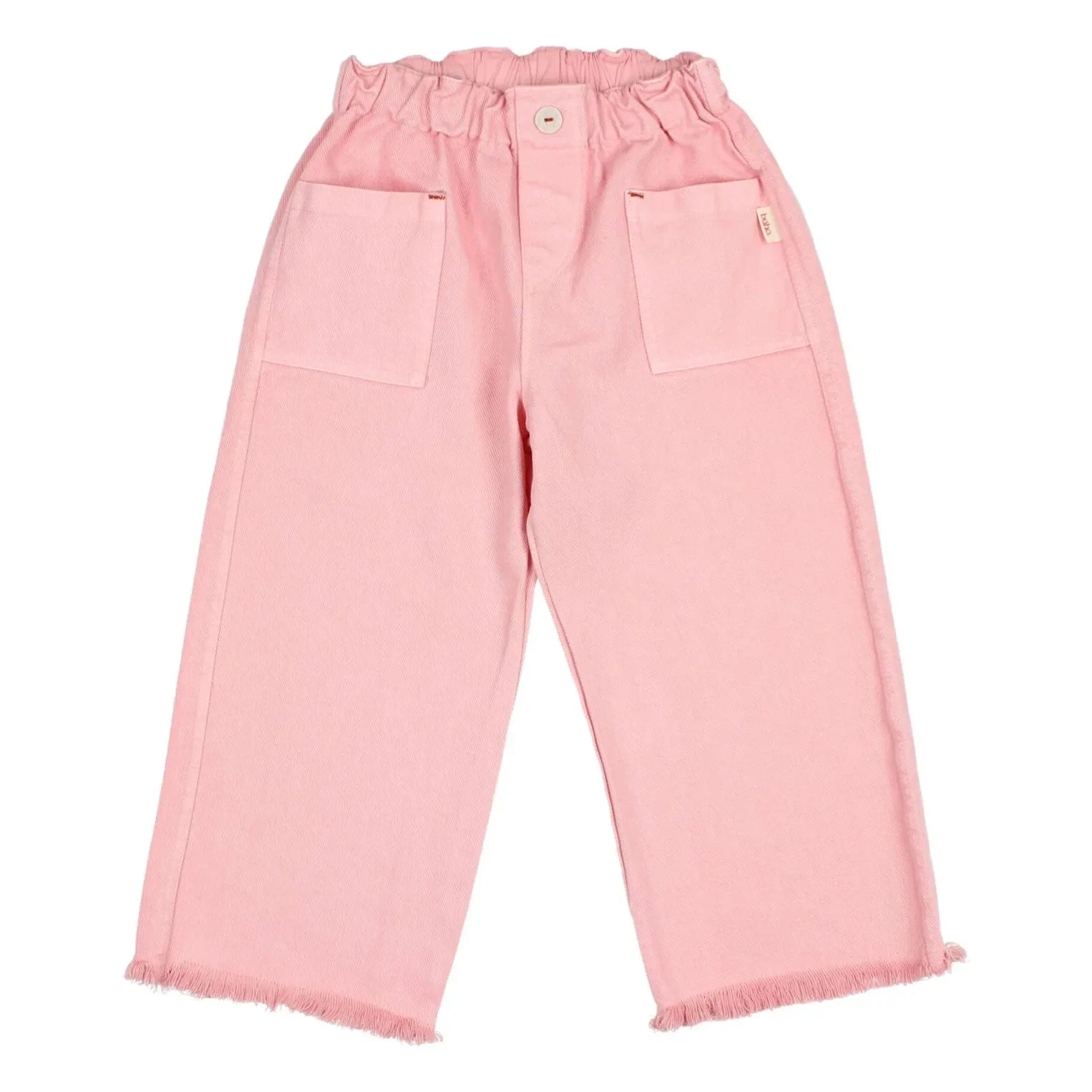 Búho - Pantalón capri lyocell | Rosa suave