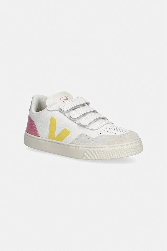 Zapatillas de piel Veja Small V-90 para niños