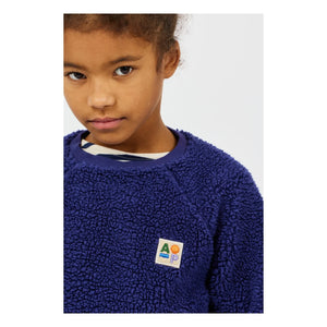 Arsène et Les Pipelettes - Sherpa Tarzı Sweatshirt | Lacivert