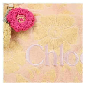 Chloé - Bolso de esponja jacquard | Melocotón