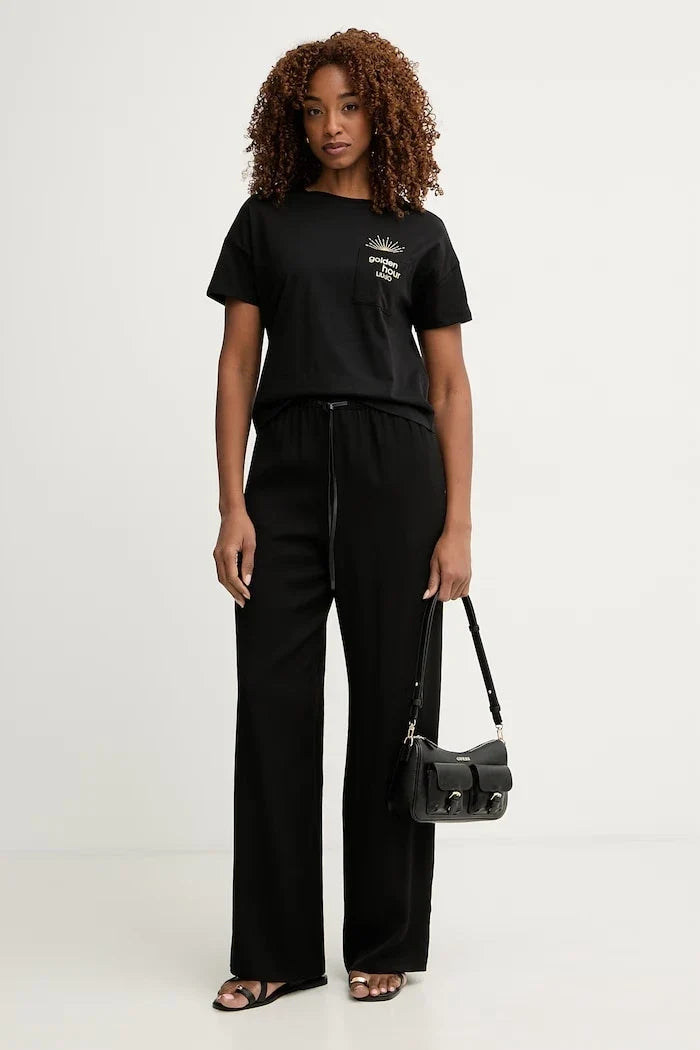 Camiseta de algodón Liu Jo para mujer