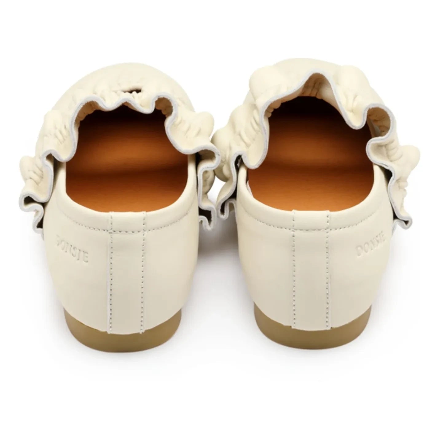 Donsje - Zapatillas de ballet Iffie | Crema