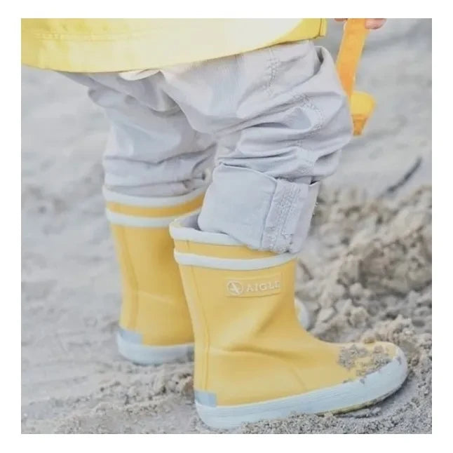 Aigle - Botas de agua Baby Flac | Amarillo