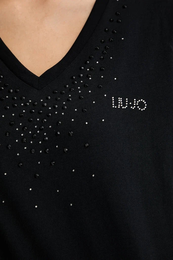 Camiseta de algodón para mujer Liu Jo