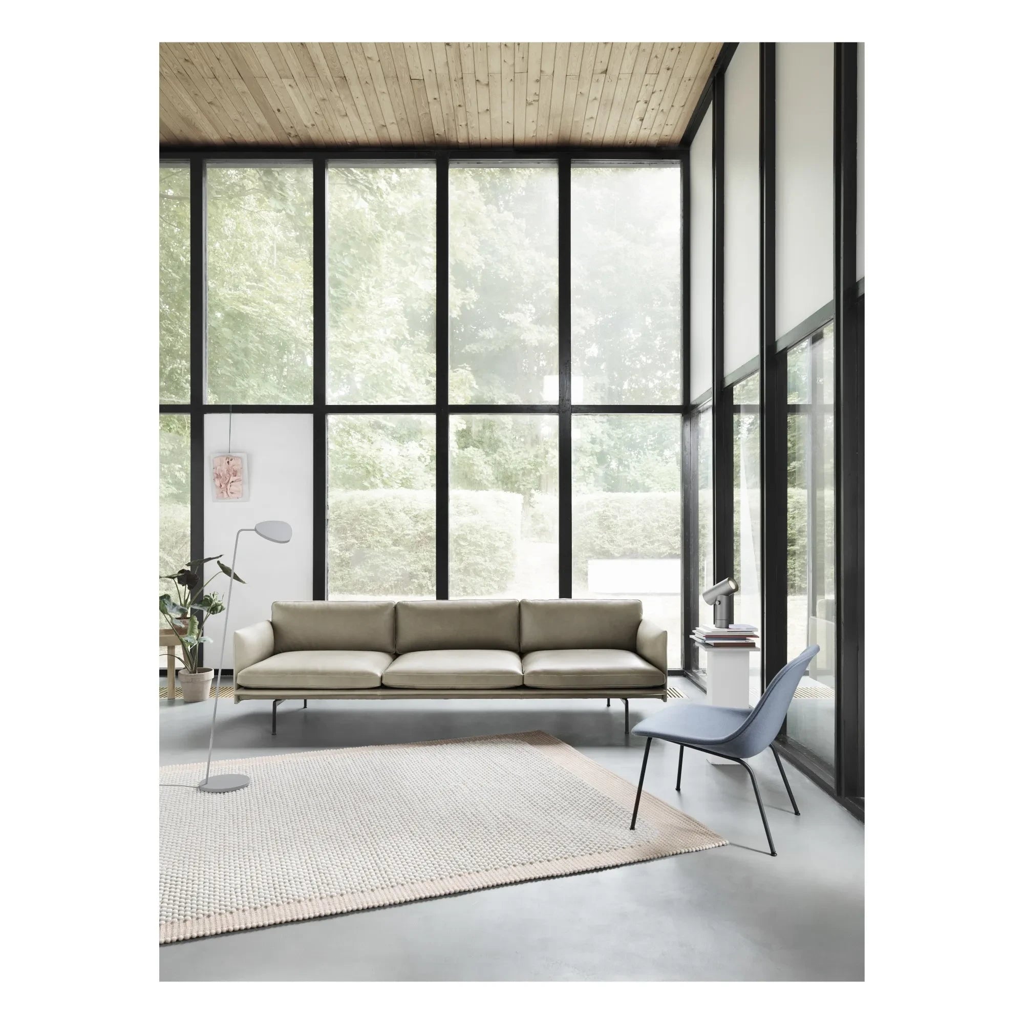 Muuto - Lámpara de Rayo | Plata