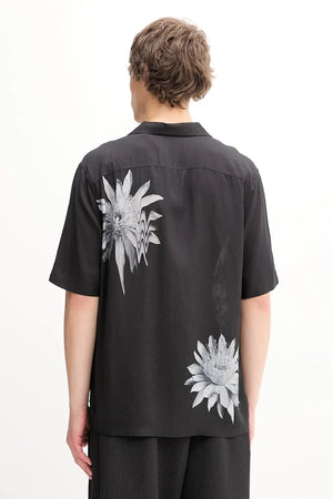 Camisa de lino AllSaints FLORAZE