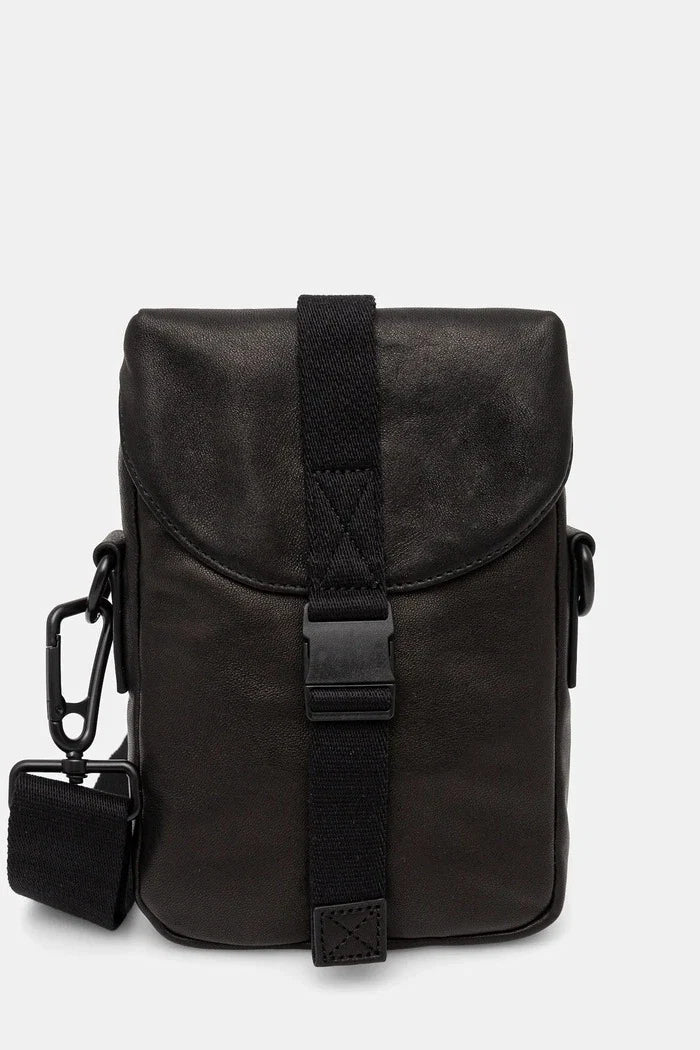 Bolso de hombro de cuero Juan de AllSaints