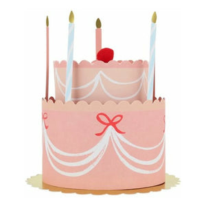 Meri Meri - Gorros de fiesta de pastel de cumpleaños - Juego de 8