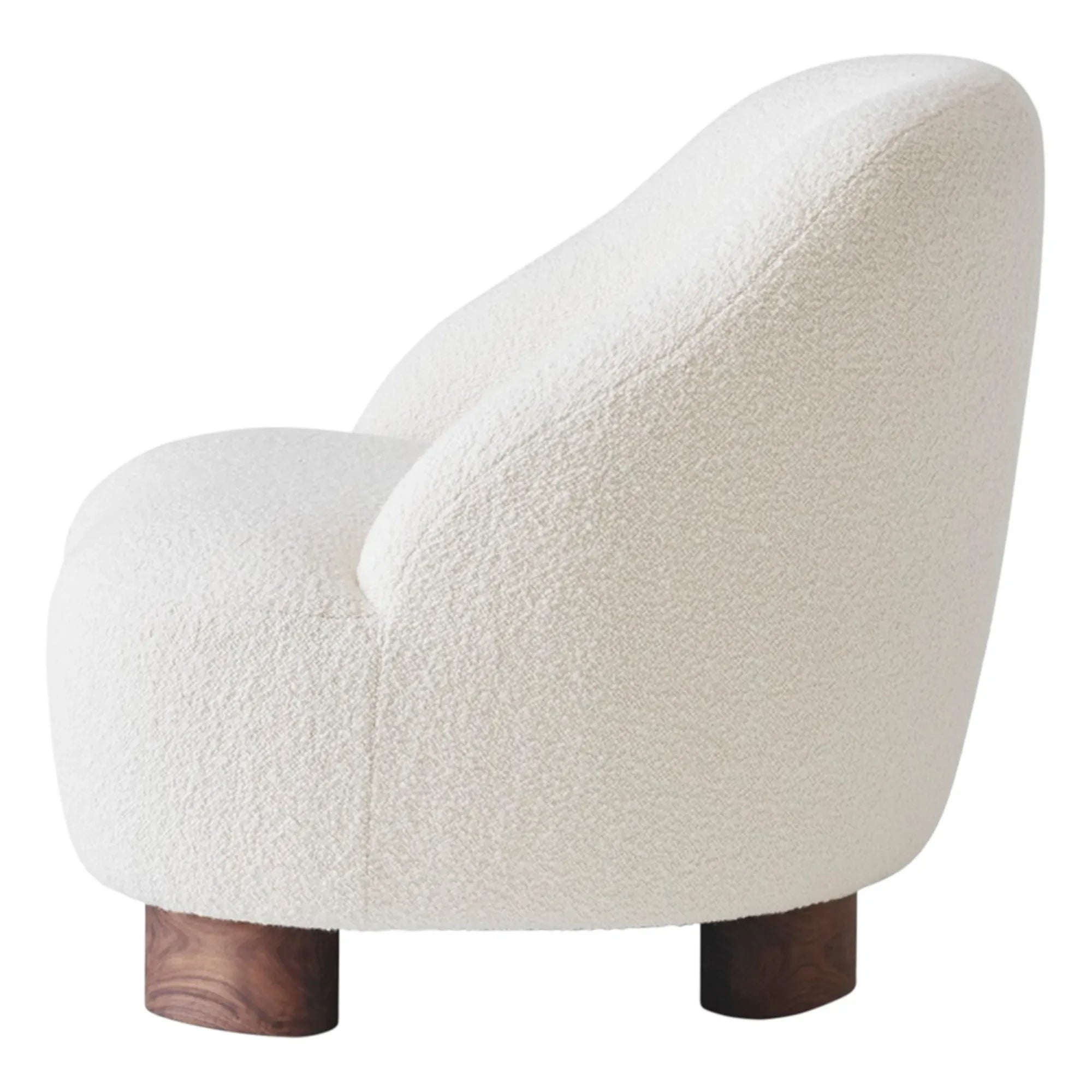 & Tradición - Sillón LC1 Margas - Estructura de nogal | Crema
