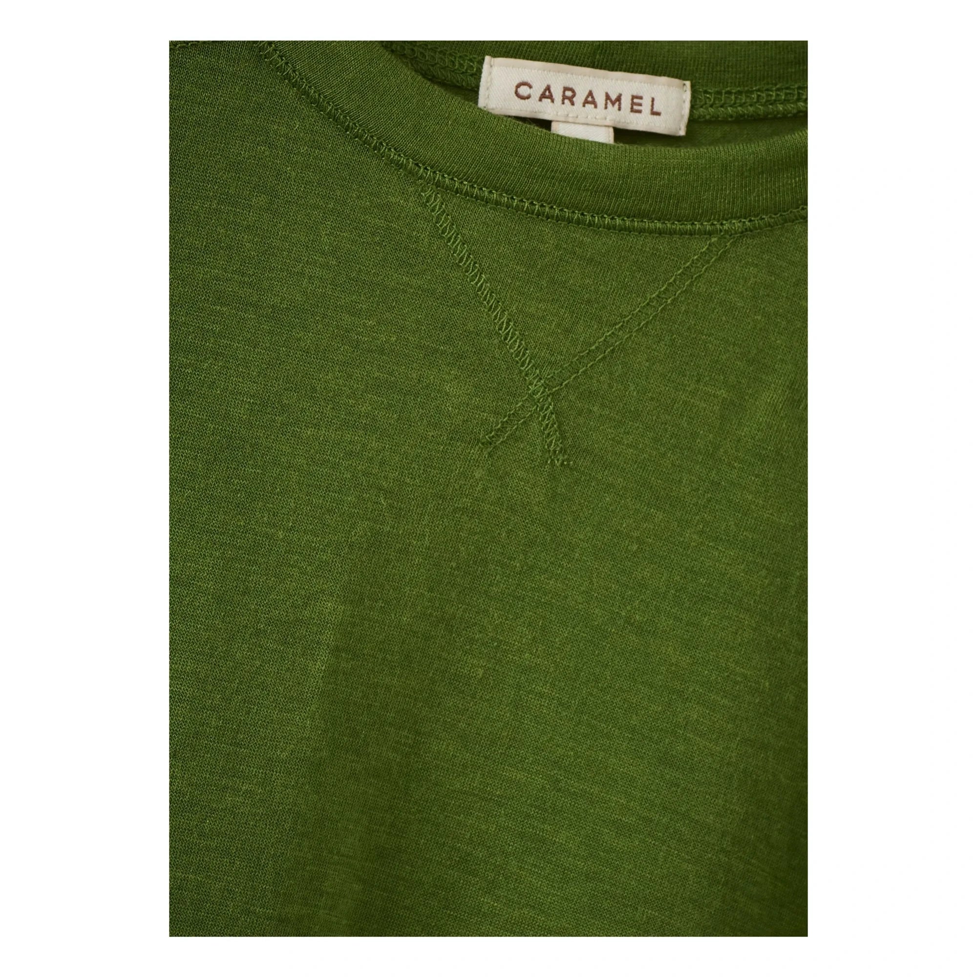 Caramel - Camiseta Tencel Kezar | Verde