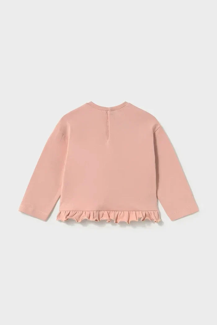 Blusa Mayoral de manga larga de algodón para niños