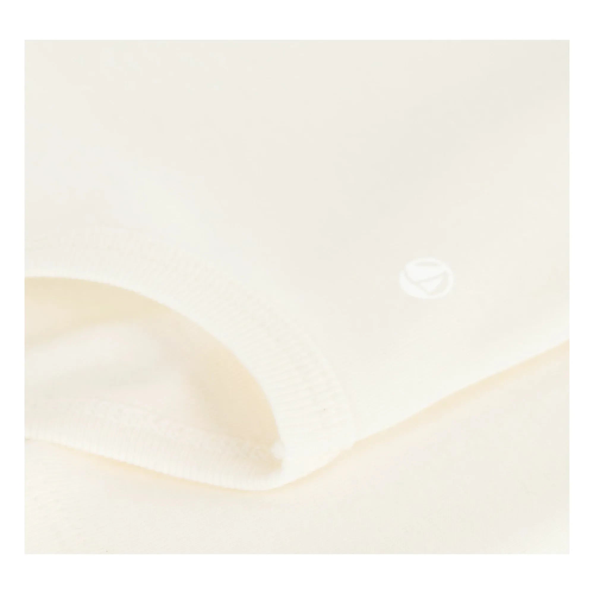 Petit Bateau - Body de cuello vuelto de algodón orgánico | Crudo