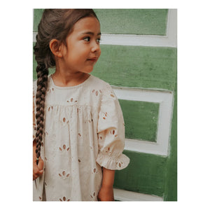 Fliink - Vestido de Cambray | Crudo
