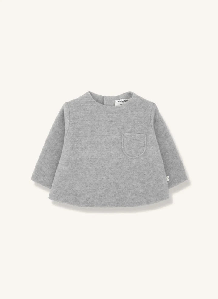 1+ in the family - Jersey de bambú Alex | Gris claro