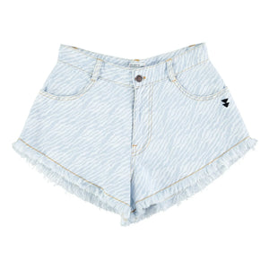 Sisters Department - Pantalones cortos de algodón | Azul denim