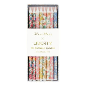 Meri Meri - Velas de cumpleaños - Meri Meri x Liberty - Set de 5