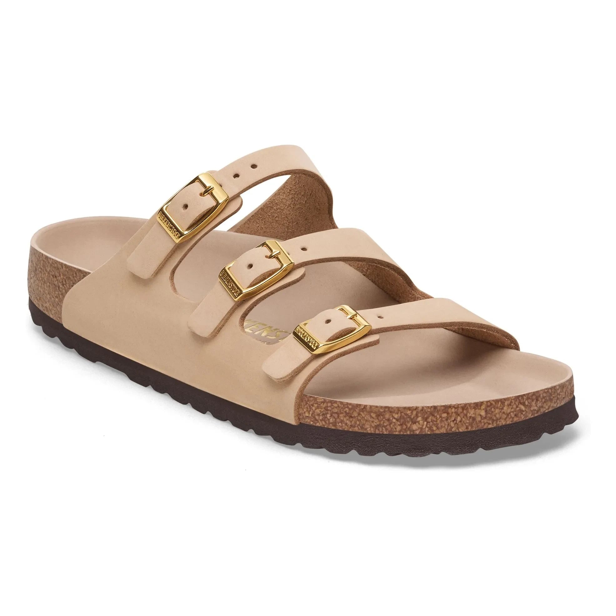 BIRKENSTOCK - Florida Fresh Sandaletler Nubuk deri | Sand