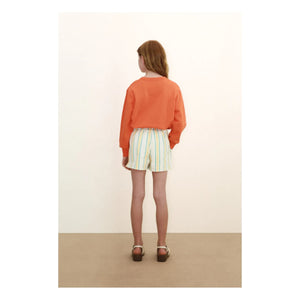 Tinycottons - Dogs Tiny & Tiny Sudadera de Algodón Orgánico | Naranja