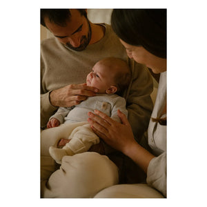 1+ in the family - Belfort Çizgili Tişört | Açık Mavi